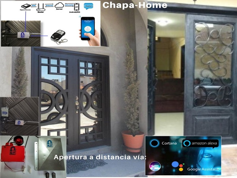 Chapa Open Home 4P (para Puertas grandes , Portones y Rejas)
Chapa electromecánica para Puertas, Portones y Rejas.Todas las chapas con llave son propensas a que cualquier cerrajero las pueda abrir ya que Son llaves estándar (existen copias en el mercado) y La cerradura queda al exterior (esta expuesta a que alguien la abra sin ningún obstáculo)
